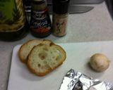 チーズときのこのおつまみブルスケッタ作り方1写真