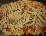 オモシロ食感の簡単ピザ作り方4写真