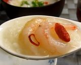 干し貝柱と鶏ガラで作る中華粥♪作り方9写真
