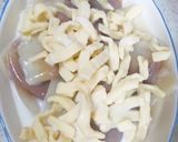 ハヤシライスソース＆餃子の皮でグラタン！作り方5写真