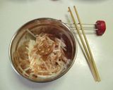 長いもの梅肉和え作り方2写真