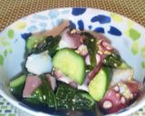 塩蔵わかめで簡単❤塩豆腐!!作り方6写真