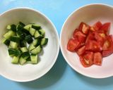 ツナトマトきゅうりが♪乗っカッペリーニ♪作り方2写真