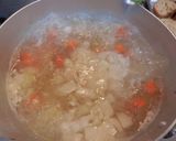 塩麹と新じゃがスープ作り方3写真