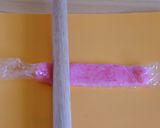 桜色の和菓子作り方10写真