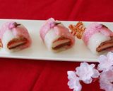 桜色の和菓子作り方14写真