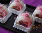 桜色の和菓子作り方15写真