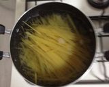 水菜とツナのパスタ作り方1写真