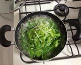 水菜とツナのパスタ作り方3写真