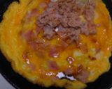 シーチキンの混ぜご飯・ハム卵焼きのせ作り方11写真