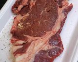 安価な肉でも十分旨い♪牛ステーキ丼作り方1写真