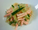 簡単！ヘルシー！プチプチ海藻麺中華サラダ作り方3写真