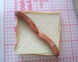 食パンで！ホットドック作り方3写真
