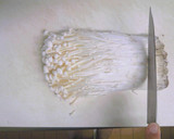 さっぱり☆エノキと梅の和えもの作り方1写真