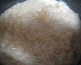 蒟蒻麺で明太子クリームスープパスタ作り方3写真