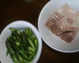 アスパラとベーコンの豆腐クリームパスタ作り方4写真