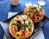 ちくわとトマトと葱と塩昆布のトースト作り方6写真
