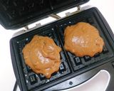* チョコチップ ❤ チョコワッフル♪作り方4写真