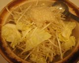 春キャベツともやし＆あさりの塩麹蒸し煮作り方1写真