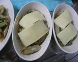 *新ごぼうとグリーン豆の味噌チーズ*作り方4写真