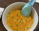 超簡単！混ぜるだけ。卵とキムチの納豆丼作り方1写真
