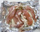 はちみつでヘルシー☆豚ロースのホイル焼き作り方3写真