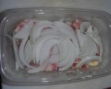 塩麹バターでウマ☆豚薄切り肉のレンジ蒸し作り方2写真
