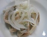 塩麹バターでウマ☆豚薄切り肉のレンジ蒸し作り方3写真