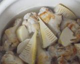 鶏手羽元と筍のうま煮作り方2写真