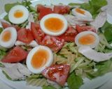 これはうまい！！ゴマ味のパスタサラダ♪作り方3写真