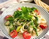 オクラなどの夏野菜の和風ツナサラダ作り方7写真