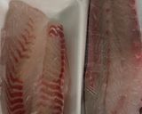 カンパチ、真鯛の胡麻味噌ダレ丼作り方1写真