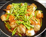 鶏もも肉とニンニクの芽のチリソース♪作り方11写真