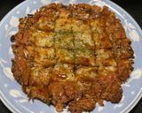 簡単！　もやしのチーズ焼き　ガレット作り方7写真