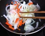 ☆簡単美味☆たっぷり野菜の甘辛豚バラ丼☆作り方5写真