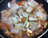 ☆簡単美味☆たっぷり野菜の甘辛豚バラ丼☆作り方7写真