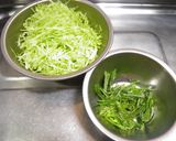 冷たい!サラダ味噌汁♪作り方3写真