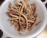 お酒も進む☆ぜんまい炒め作り方1写真