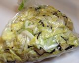 ビールにもワインにも合う☆塩昆布きゃべつ作り方3写真