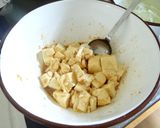 豆腐・焼き海苔・玉ねぎの韓国風サラダ作り方3写真