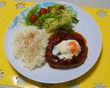 簡単！ふんわりハンバーグ！！作り方6写真