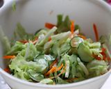 たっぷり食べれるキャベツの浅漬けサラダ作り方3写真
