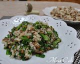 納豆炒飯玉子乗っけ作り方6写真