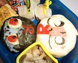 キャラ弁(ロールパンナ)作り方7写真