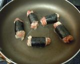 豚こま肉の磯辺焼き作り方6写真