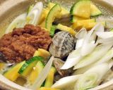 韓国料理ー韓国味噌鍋：デンジャンチゲ作り方3写真