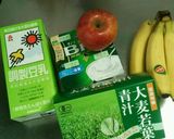 青汁で★簡単グリーンスムージー作り方1写真