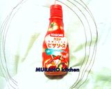 ～クリームピザソースの、つけパスタ～作り方5写真