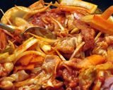 韓国料理ー豚のコチュジャンブルコギ作り方4写真