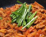 韓国料理ー豚のコチュジャンブルコギ作り方5写真